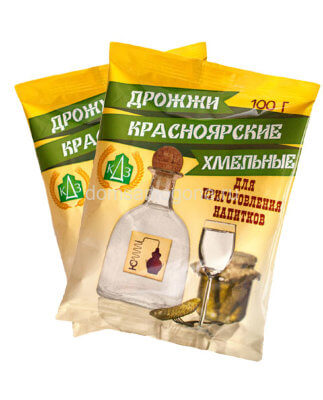 Спиртовые дрожжи «Красноярские Хмельные», 100 грамм