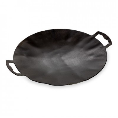 Садж сковорода из вороненой стали, 35 см