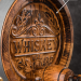 Дубовая бочка с гравировкой Whiskey 10 литров