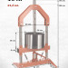 Пресс для отжима сока домкратный Домашний Заготовщик, 10 литров
